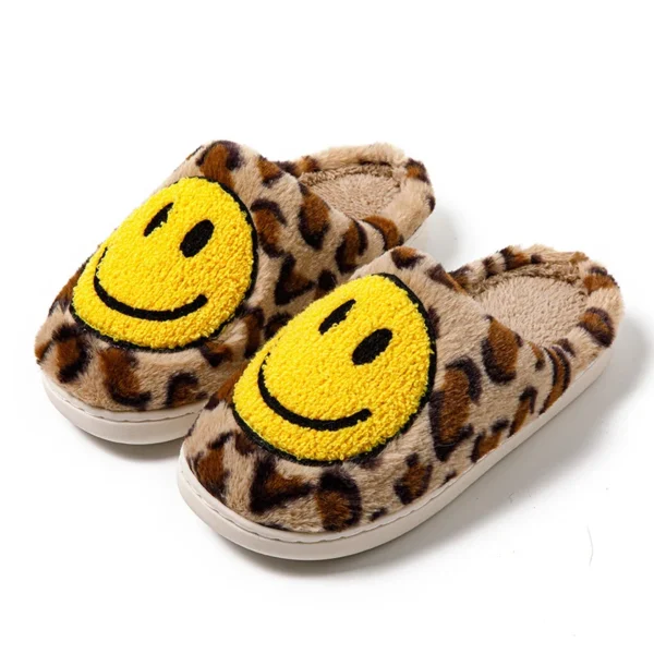 Slippers with Smiley Face 8
