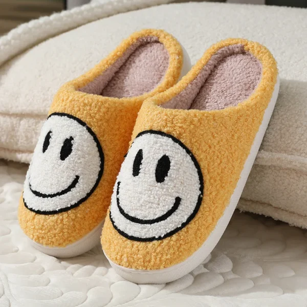 Smiley face Slippers 6
