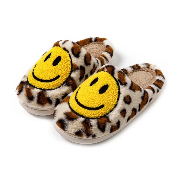 Slippers with Smiley Face6